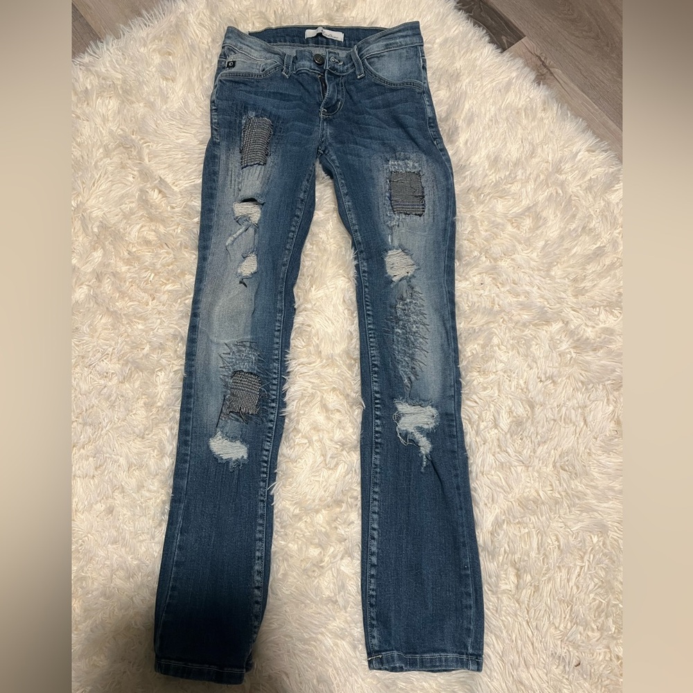 KanCan Deep Indigo Denim Pants
